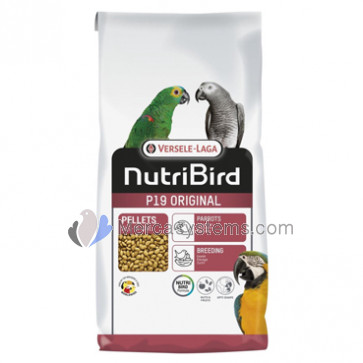 Versele Laga NutriBird P19 Original, 10Kg (cibo per riproduzione pappagallo - monocolore)