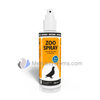 Avizoon Zoo Spray 200 ml (contro i parassiti esterni). Per Piccioni 