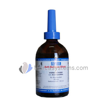 Hesanol Anti Schleim Elixier 100 ml (contro la congestione nelle vie respiratorie). Per Piccioni 