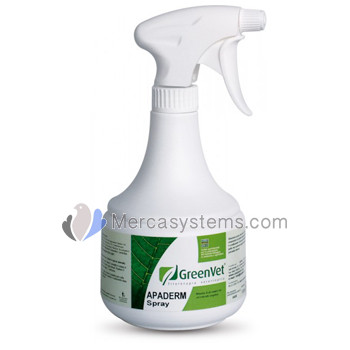 Greenvet Apaderm Spray 150ml, (molto efficace contro l'acaro rosso)