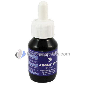 BelgaVet Argus gocce 15ml + 35ml GRATUITO, (100% naturale rimedio contro ornitosi) 