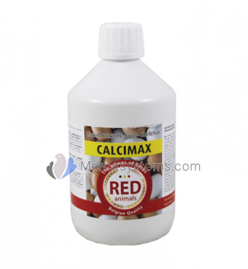 The Red Animals Calcimax 500 ml (calcio, magnesio e vitamine AD3E). Piccioni e uccelli