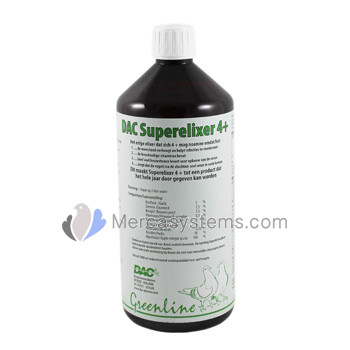 DAC Superelixir 1L (100% naturale). Per i Piccioni Viaggiatori e di Uccelli 