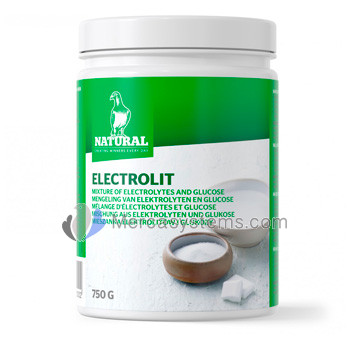 Natural Electrolit 750 gr. (glucosio ed elettroliti) Per Piccioni