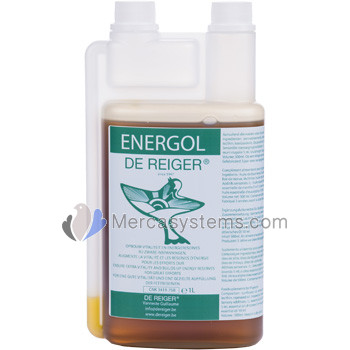 De Reiger Energol 1L, (una miscela og 20 oli). Per piccioni viaggiatori e uccelli 