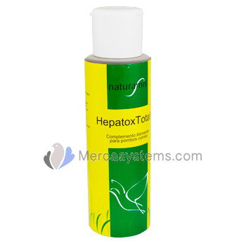 Nuovo Hepatox Total+ 500 ml, (fegato e protettore dell'intestino). Per piccioni (