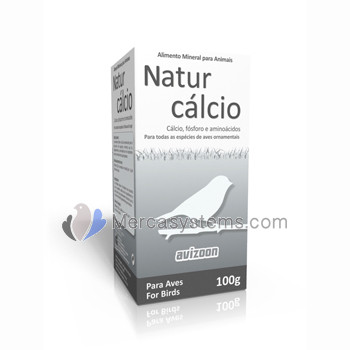 Avizoon Natur Calcio 100 gr, (arricchito di calcio, fosforo e aminoacidi)