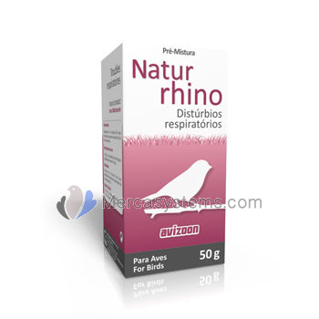 Avizoon Natur Rhino 50gr, (100% prodotto naturale al previene problemi respiratori)