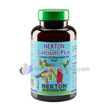 Nekton Calcium-Plus 140gr (calcio, magnesio e vitamine B). Per gli uccelli