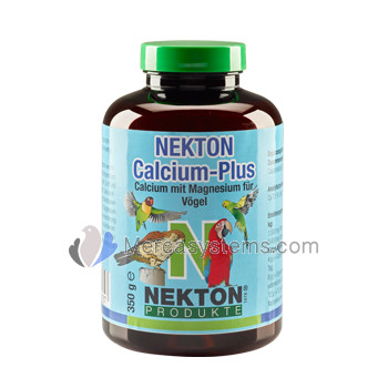 Nekton Calcium-Plus 330gr (calcio, magnesio e vitamine B). Per gli uccelli