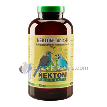 Nekton Tonic K 500gr (integratore completo e bilanciato per granivori uccelli)