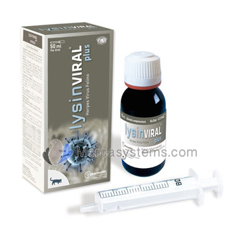 Pharmadiet Lysinviral Plus 50ml (trattamento dell'herpes felino nei gatti)