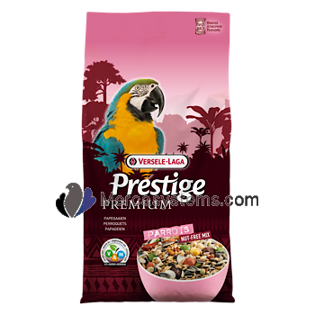 Versele-Laga Prestige Premium Pappagalli Mix Senza Nocciole 2kg