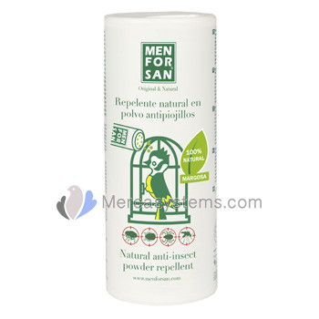 Men For San Natural Anti-Insetti in polvere Repellente 250gr. Uccelli