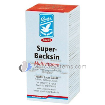 Backs Super-Backsin 500 ml (soluzione multivitaminico). Per Piccioni. 