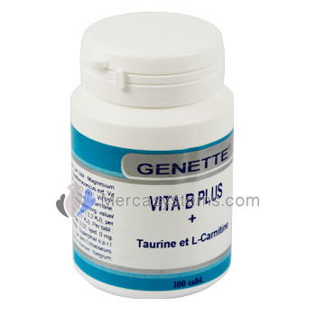 Vita B Plus + Taurina e L-Carnitina 100 pasticche (rivitalizzanti e fortificanti). Per i piccioni 