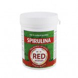 The Red Pigeon Spirulina 80 gr, (un'alga verde naturale con un tenore proteico oltre il 55%).