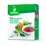Tea Natural, 300 gr, (una miscela di 16 erbe e piante). Per Piccioni