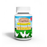 Gallus Vermes 250 gr (100% naturale che elimina i parassiti intestinali più). Per il pollame